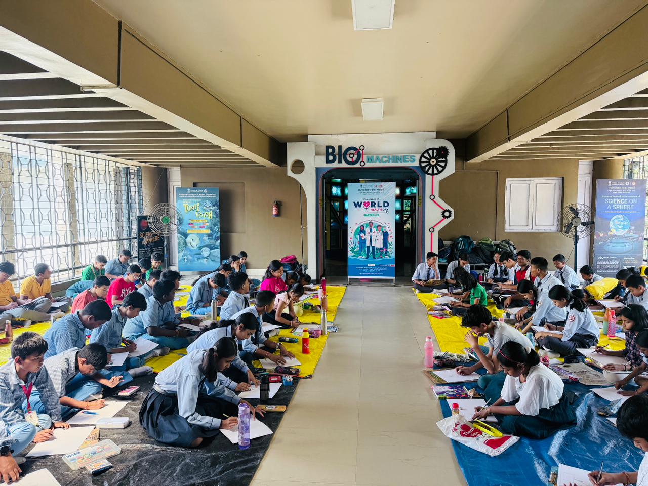 World Health Day Exhibit - Science Centre Guwahati